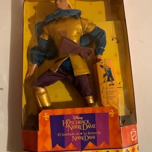 Disney Esmeralda and Phoebus Figure Set - Orange and Blue